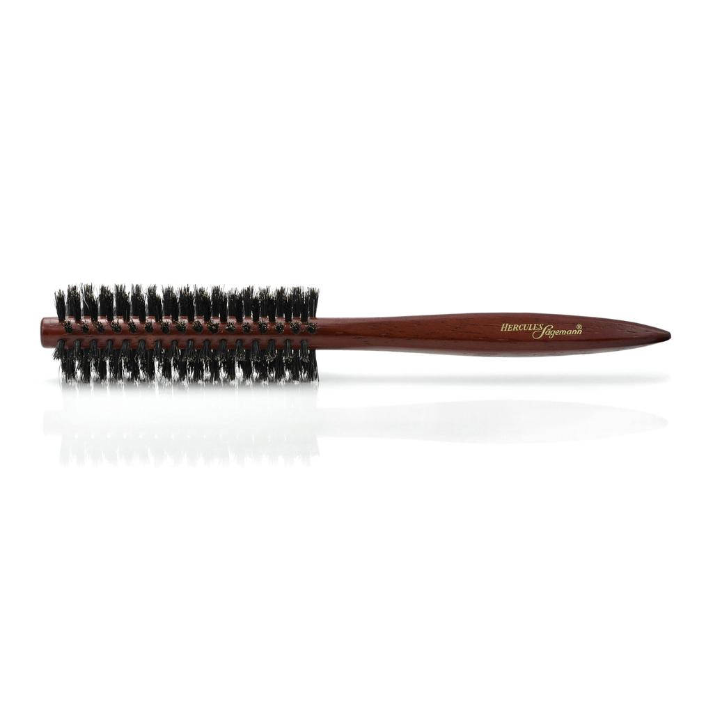 Hercules Sägemann Round Brush Small Size 9626, Mahogany 12-rows