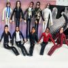 @Michael Jackson Cosplay Prop Doll Pop Abstract Plush Doll Skeleton Poseable MJ Rat Dry Figure Funny Collectible Gift For Fans
