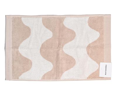 Marimekko LOKKI VIERASPYYHE Гостевое Лицо 70946 070946 Скандинавский Дизайн Полотенце, Полотенце, 50x30см, Бежевый, 183, [Б/У]