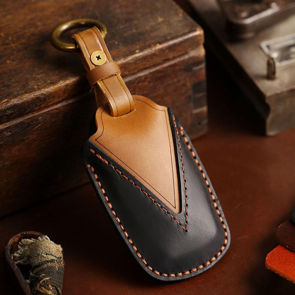 Key Cover Brown Car Accessories Car Key Cover Case