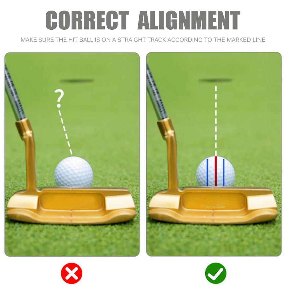 Golf Scriber Golf Ball Line Marker Liner Template Marker Pen Golf Putting Positioning Aids Outdoor Sport Tools