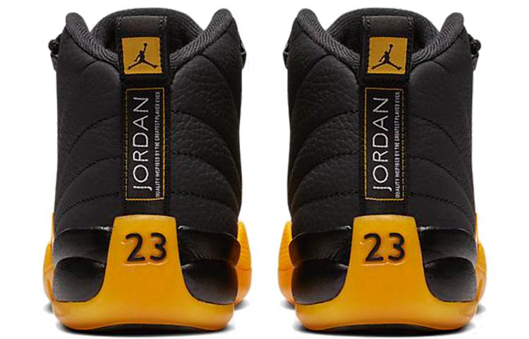 Jordan 12 Ретро Черный Университетский Золотой GS 153265-070