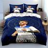Leicester City Football Player Bedding Set Bedding set (1 duvet cover, 2 pillowcases, duvet not included)