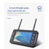 DMKR Lansite 4.3-inch FPV Drone Monitor with 5.8G Receiver and DVR