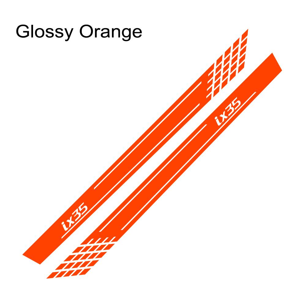 2 шт., наклейки на боковую юбку автомобиля для Hyundai IX35, виниловая пленка, спортивные авто украшения, Стайлинг, наклейки, тюнинг