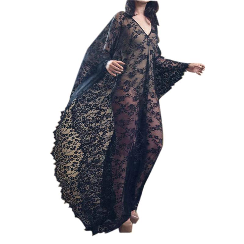 Кружевное женское длинное парео EDOLYNSA размер единый 160*160см