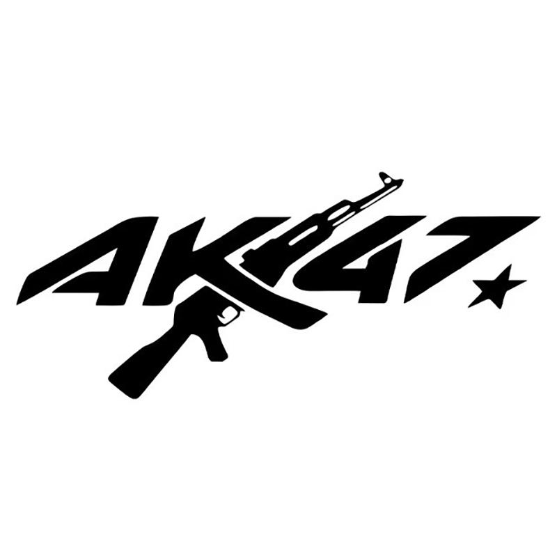 Universal Personalised Creative AK47 Car Sticker Waterproof  Auto Body Bumper Window Motorcycle Laptop Wall Car Accessories