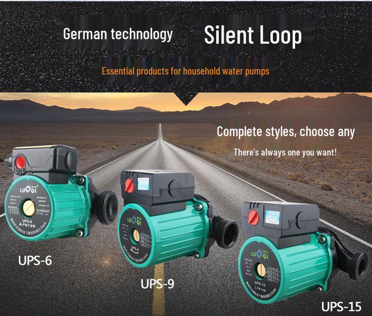 Roqi Shielded Circulating Pump: Silent Geothermal Underfloor Heating Booster