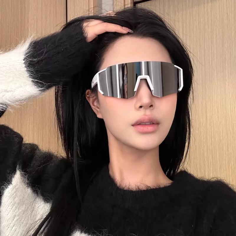 Unisex Trendy Large Frame Cycling Sunglasses