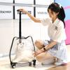 Creative Transparent Cat Carrier Dual Ear Pet Travel Basket Telescopic Handle Pet Trolley Versatile Space Capsule Transport Case