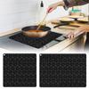 Silicone Induction Cooktop Mat Anti Slip Fireproof Protection Induction Baking Plate Protector Waterproof Cup Mats