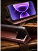 Чехол-книжка Chali из натуральной кожи для Xiaomi 17 Pro Max со подставкой и защитой объектива