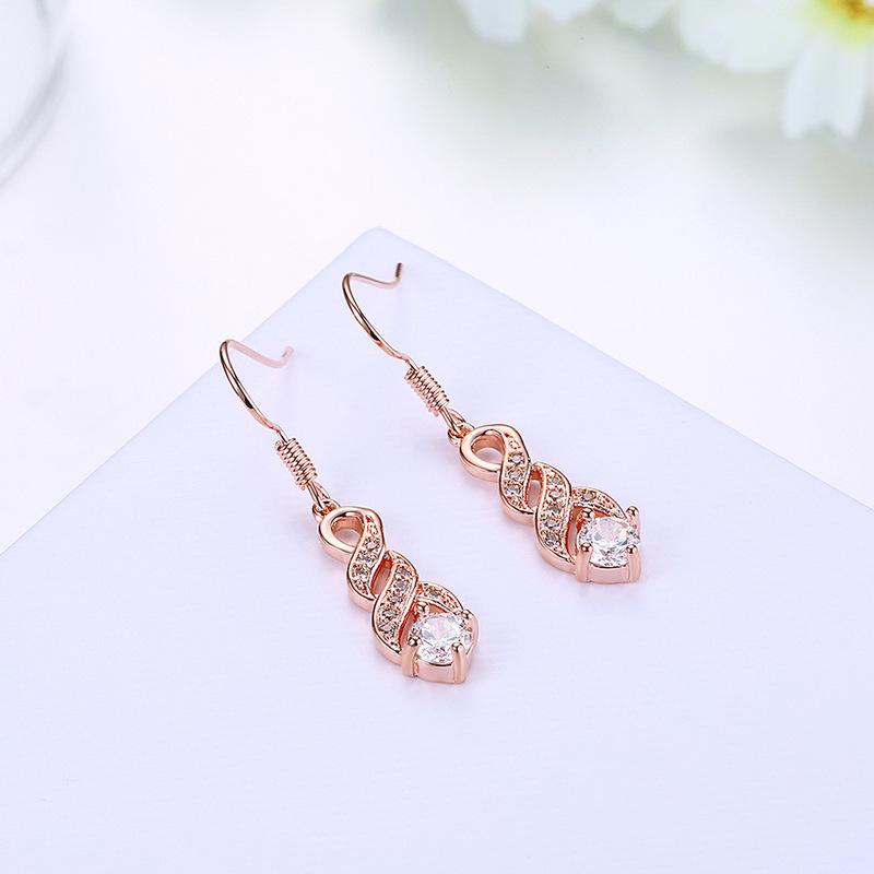 925 Sterling Silver Moissanite Dangle Drop Earrings For Women Pass Diamond Tester Bride Wedding Earrings Fine Jewelry Gift