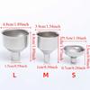 Small Mouth Stainless Steel Funnel S/M/L Mini Kitchen Liquid Dump Tool Bar Wine Funnel  Canning