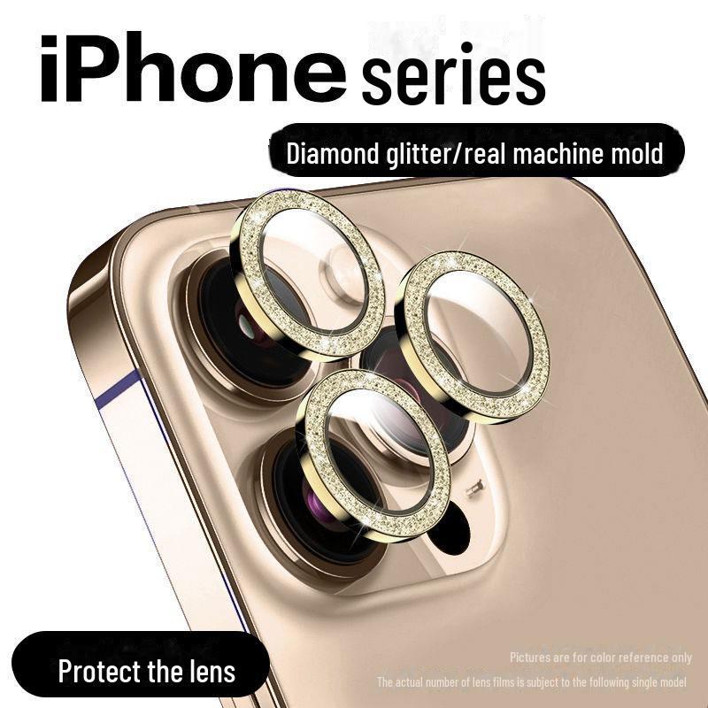 Высококачественная блестящая защитная пленка для линзы для Apple 15/14/13/12 Pro Max