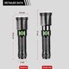 Портативный фонарик 30 Вт светодиодный ультра мощный фонарь USB перезаряжаемый фонарь масштабируемый мощный фонарь наружное освещение