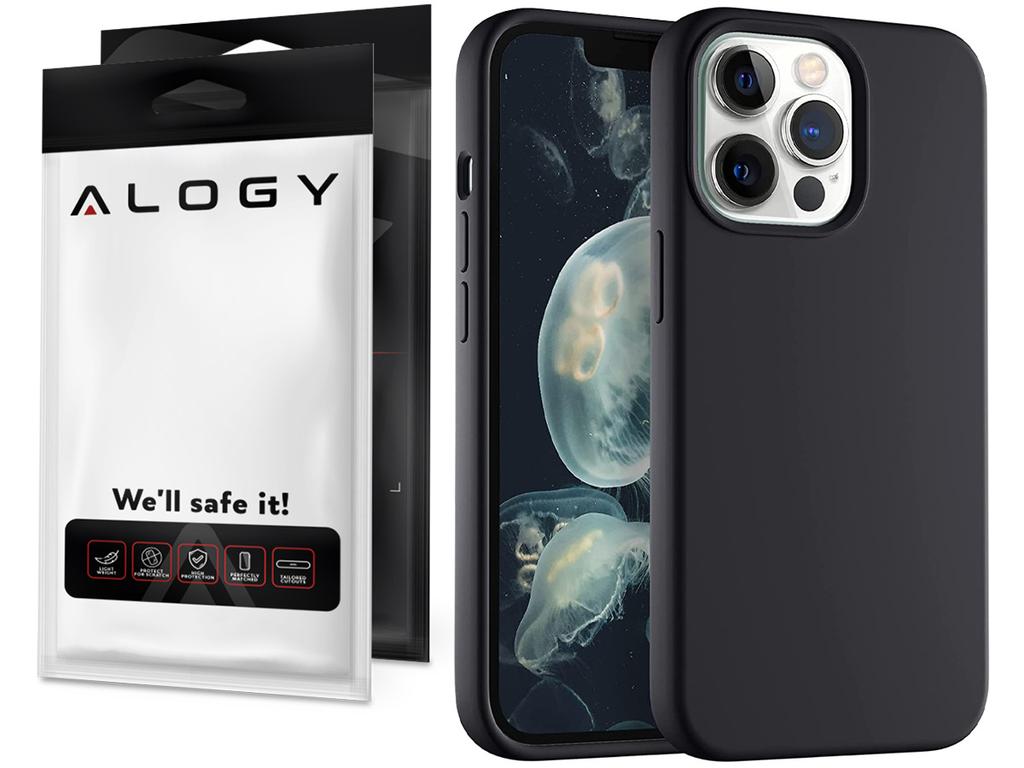 Etui Ochronne Do Telefonu Alogy Thin Soft Case Do Iphone 13 Pro Max Czarne
