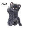 Auto Paper Towel Storage Cute Animal Car Tissue Holder, Plush Bear/Dog/Cat/Panda/Raccoon Hanging Napkin Dispenser with Soft Velvet Wide Strap,