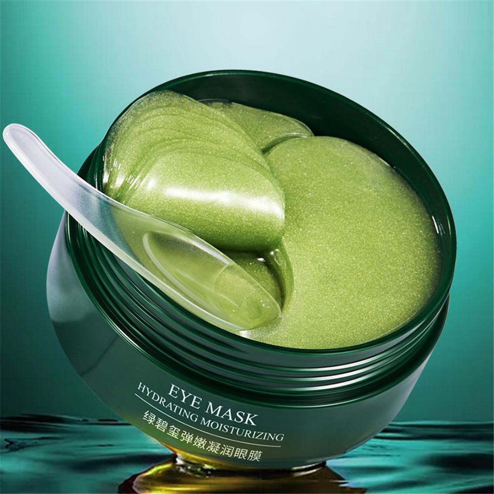 60 шт. Золотая коллагеновая маска для глаз против морщин, сна, кристаллические патчи для глаз, увлажняющая маска для удаления темных кругов, маска для глаз, антивозрастной уход за глазами