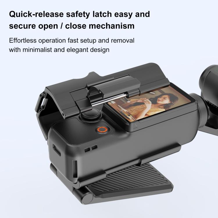 Для DJI Osmo Pocket 3 PULUZ Складное магнитное крепление База Кронштейн (черный)