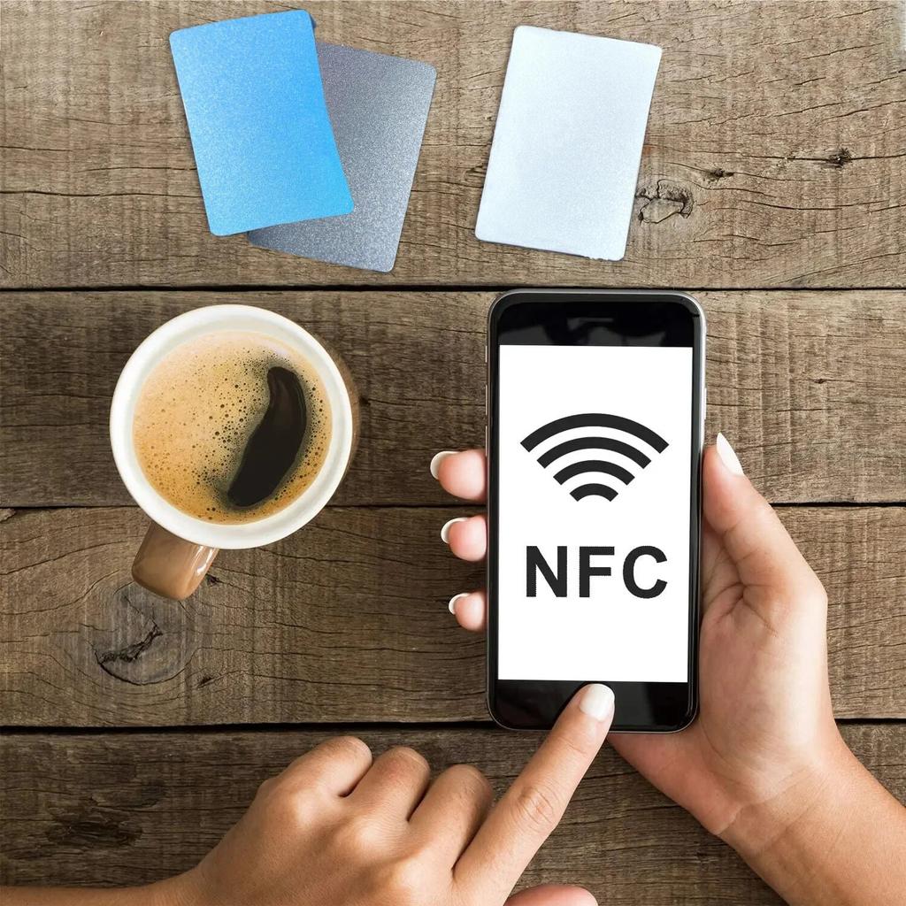 11 шт. Черная/Красная/Синяя/Зеленая/Желтая NFC-карта Ntag111 с NFC-визиткой NTAG111