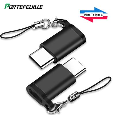 Адаптер USB Type C «папа» на Micro USB «мама» USB Type-C Поддержка OTG для планшета Xiaomi 4C/LeTV/Huawei/HTC Oneplus LG