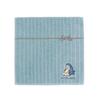 Towel Museum Mofusand Sitting Towel Handkerchief Blue Shark Nyan Cat Ribbon Cute 25 X 25 Cm 43-0040100 Approx.
