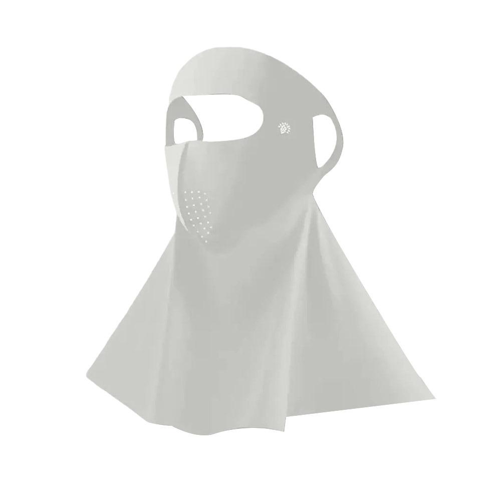 Ice Silk Sun Protection Mask Full Face Sunshade Face Mask New Anti-UV Neck Scarf Summer
