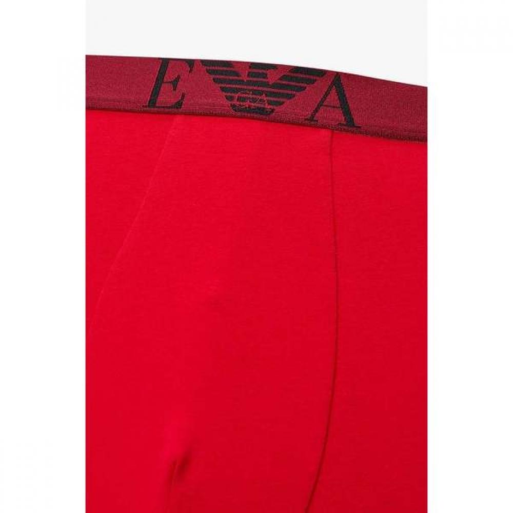 Emporio Armani Мужские двухцветные жаккардовые трусы с логотипом 0816312021