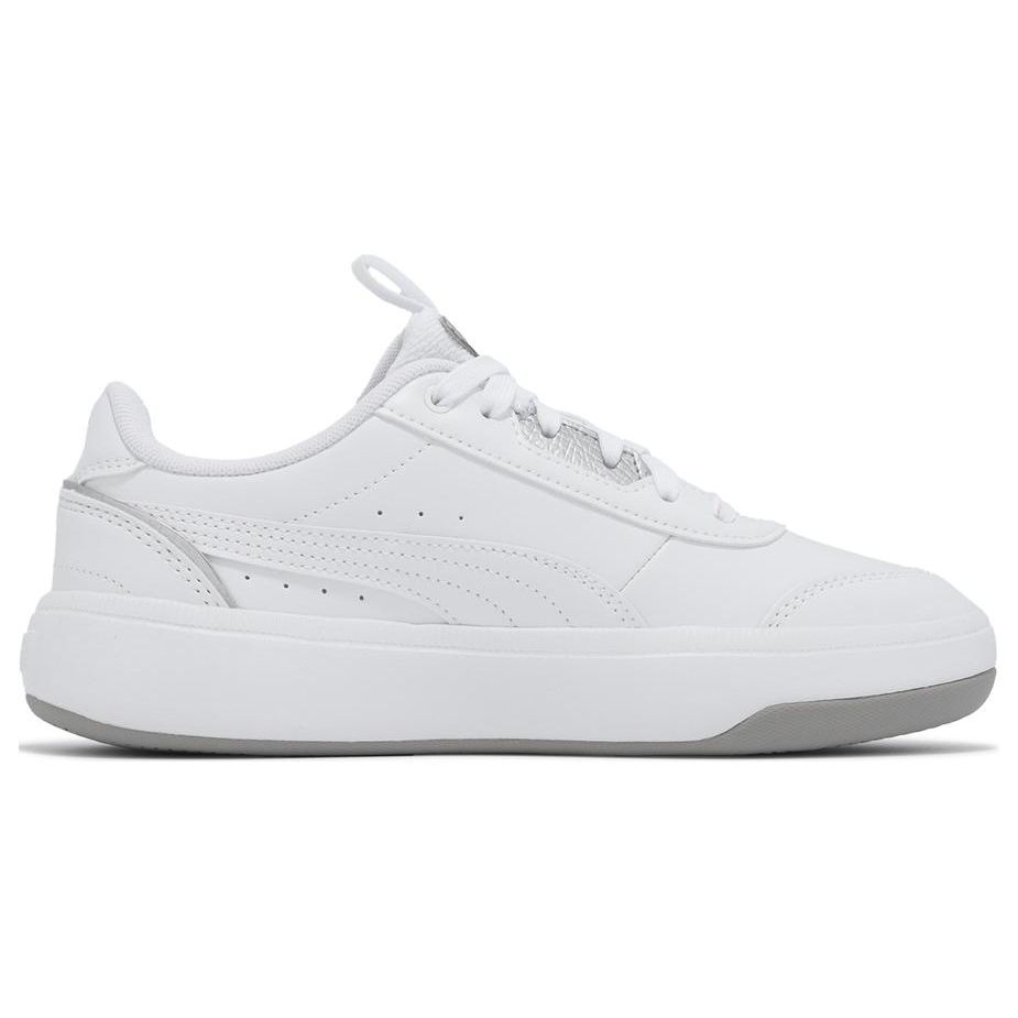 Puma Tori Pop-Up Metallics - Белые Серебристые Женские Кроссовки 392490-02