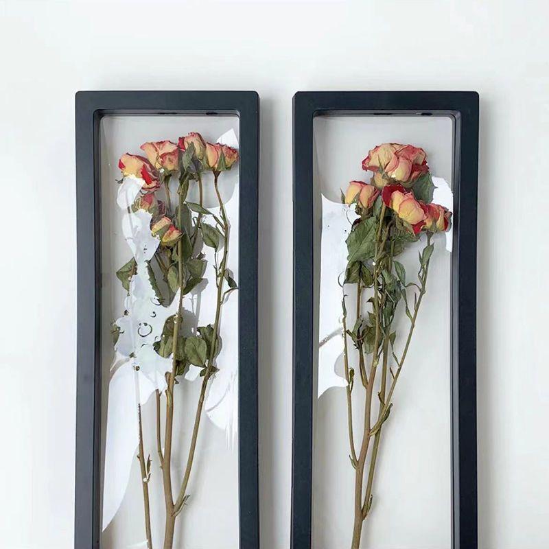 Valentine'S Day Dried Roses Specimen Storage Photo Frame Dried Flowers Photo Frame Sample Exhibition Stand\t\t Display Stand