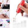 Handheld 0.8-1.2mm Rotary Drill Tool Pendant Christmas Gift Making Tool
