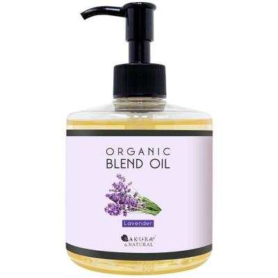 Массажное масло Takeuchi Pharmaceutical SAKURA & NATURAL, 300 мл, Смесь лавандового масла, Масло рисовых отрубей, Масло для тела, Базовое масло, Для коммерческого использования