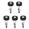 5Pcs Ignition Keys Rc411-53933 For Kubota Excavator Backhoe Skid Steer Track Loader