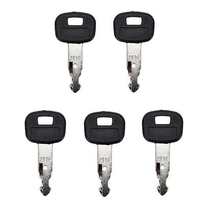 5 шт. ключей зажигания Rc411-53933 для экскаватора-погрузчика Kubota, экскаватора-погрузчика, погрузчика с бортовым поворотом, гусеничного погрузчика