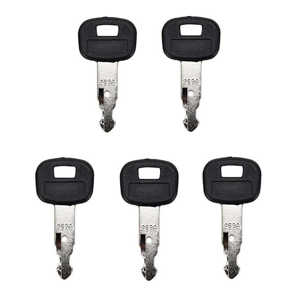 5x Ключ зажигания RC411-53933 Для экскаватора-погрузчика Kubota с обратной лопатой и гусеничного погрузчика