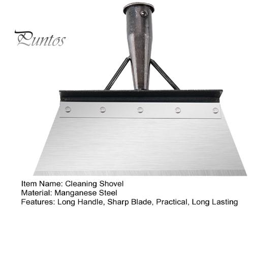 Multifunctional Cleaning Shovel Weeding Planting Shovel Sharp Blade Long Handle Design Weed Removal Shovel Heavy-Duty Garden Tool