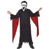 Ghost Costume for Children Aged 10-12 - Black - Height 145-160 Cm