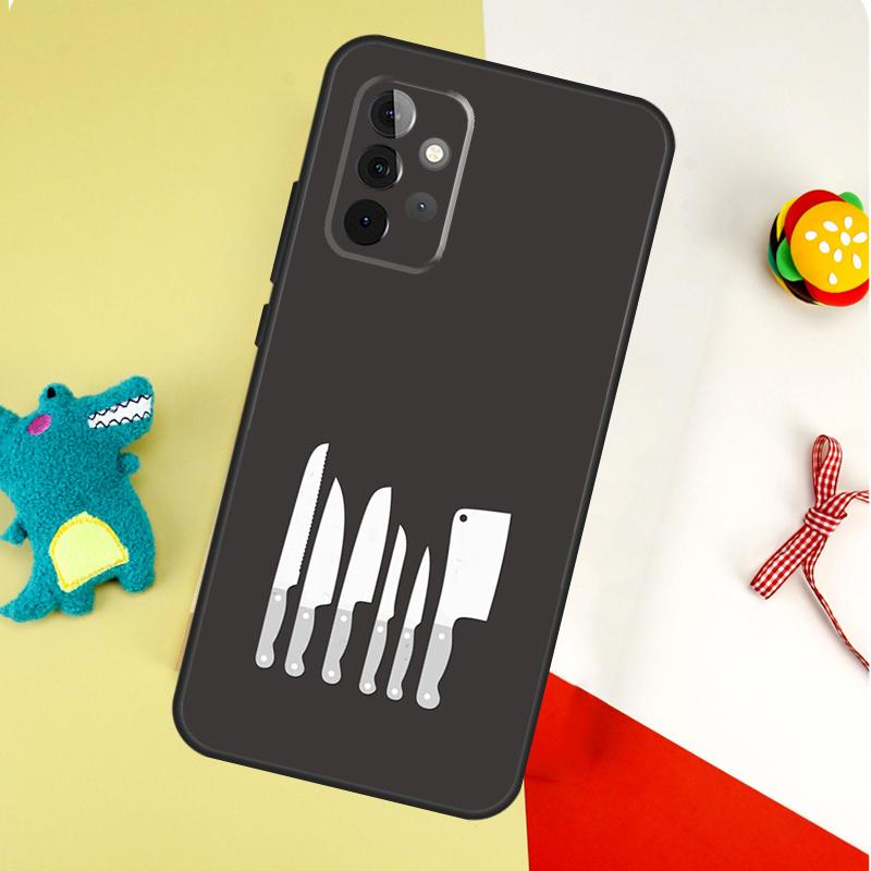Кейс для выпечки, кулинарии, шеф-повара Для Samsung Galaxy A54 A34 A24 A14 A12 A22 A32 A42 A52 A72 A52S A51 A71 A13 A53 Чехол