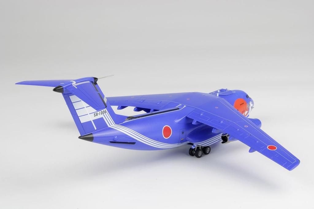 PLATZ Транспортный самолет JASDF Самолет, раскрашенный к 50-летию JASDF Неокрашенный набор 1/144 C-1 Многоматериал PC-14 (Самолет)