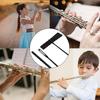 New 3Sets Flute Cleaning Rods & Cloth Interior Care Cleaner Tool for Wind Instrument