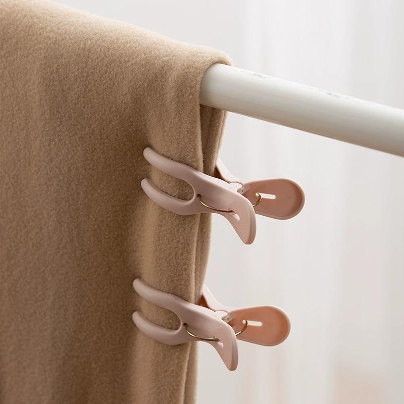 Clips resistentes para edredones y ropa, pinzas de plástico antideslizantes para secado al aire