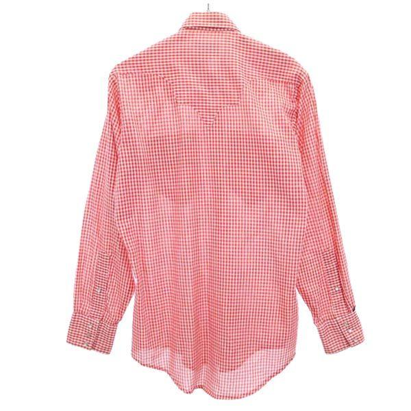 RockMount 70-е годы Сделано в США Винтажная рубашка в клетку гингем с длинным рукавом в западном стиле Мужская Б/У