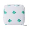 Women Portable Sanitary Napkin Tampon Storage Bag Cotton Travel Makeup Storage Bag Literary Zipper Coin Purse Sundries Storage#w