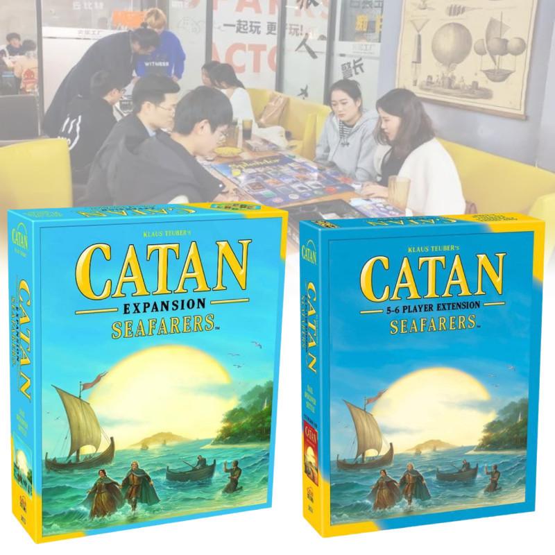 Захватывающее английское издание настольной игры Catan Island 5-е издание дополнение для 5-6 игроков карточки для вечеринок