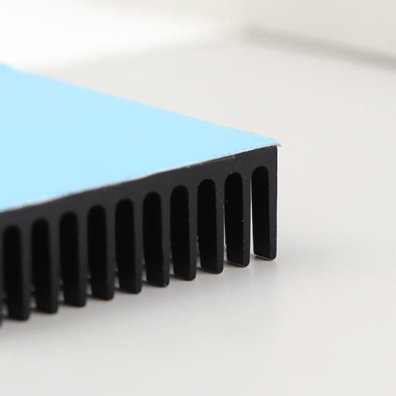 Части 3D-принтера Радиатор Алюминиевый Охлаждающий Теплоотвод Радиатор Рассеивание тепла Для Шагового двигателя Nema17 42 40X40X11 мм