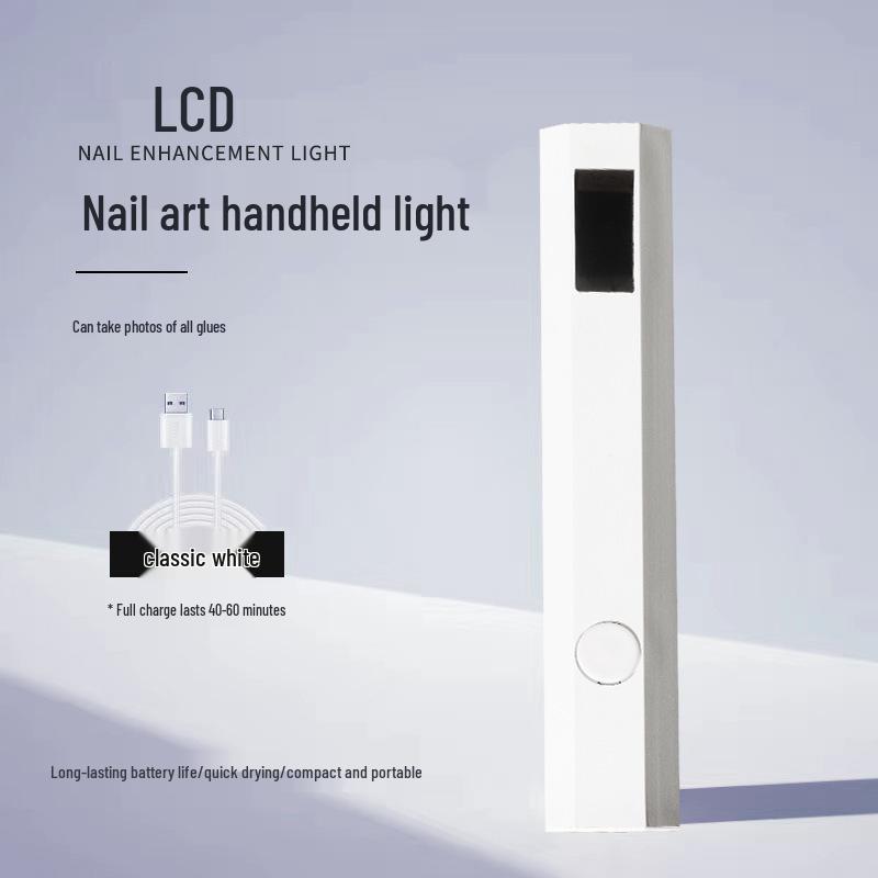Портативная мини-лампа для ногтей - ручная подключаемая лампа для фототерапии ногтей