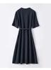 19mm Crown Le Crepe Summer Dress with Mulberry Silk