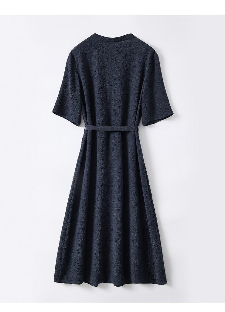 19mm Crown Le Crepe Summer Dress with Mulberry Silk