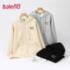 Baleno Men's Loose Fit Hooded Sweatshirt with Motivational Print